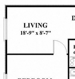 1 Bedroom Option A1